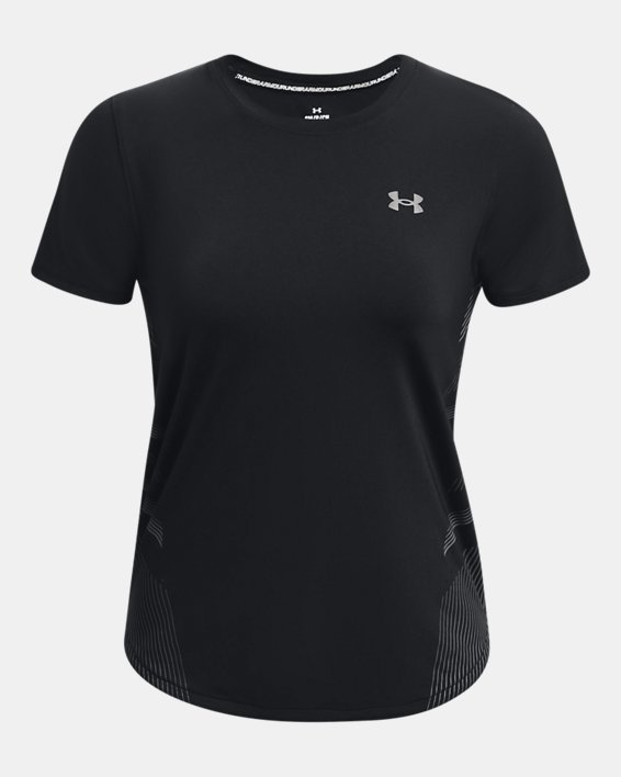 UA Iso-Chill Laser T-Shirt für Damen, Black, pdpMainDesktop image number 4